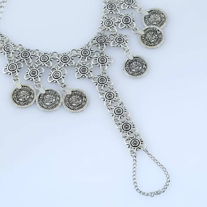 Yellow Chimes Bracelets Yellow Chimes Hanging Charms Silver Bracelet For Women And Girls