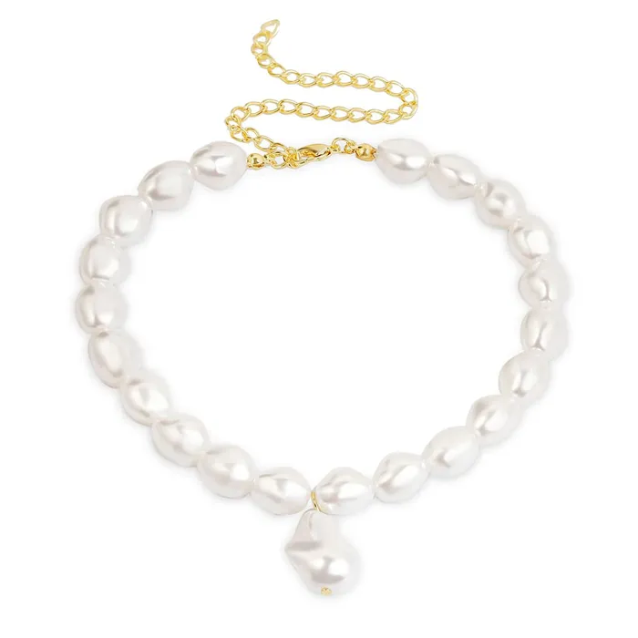 Yellow Chimes Choker Necklace for Women White Pearl Choker Necklace Fashion Looks Choker Necklace for Women and Girls Yellow Chimes Bracelets Yellow Chimes Choker Necklace for Women White Pearl Choker Necklace Fashion Looks Choker Necklace for Women and Girls Yellow Chimes Bracelets