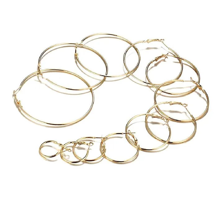 Yellow Chimes Combo Latest Collection Stylish Gold Plated Hoop Earrings Set for Women and Girls Yellow Chimes Necklaces Yellow Chimes Combo Latest Collection Stylish Gold Plated Hoop Earrings Set for Women and Girls Yellow Chimes Necklaces