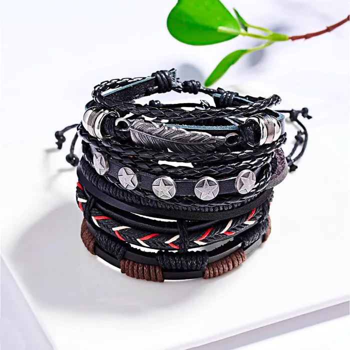 Yellow Chimes Earrings Yellow Chimes Bracelets for Men and Boys Combo of Black Multilayered Leather Bracelet Birthday Gift for Men and Boys Anniversary Gift for Husband Yellow Chimes Earrings Yellow Chimes Bracelets for Men and Boys Combo of Black Multilayered Leather Bracelet Birthday Gift for Men and Boys Anniversary Gift for Husband