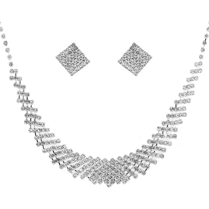 Yellow Chimes Earrings Yellow Chimes Crystal Jewellery Set for Women Crystal Jewelry Set Silver Plated Choker Necklace Set with Earrings for Women and Girls Yellow Chimes Earrings Yellow Chimes Crystal Jewellery Set for Women Crystal Jewelry Set Silver Plated Choker Necklace Set with Earrings for Women and Girls