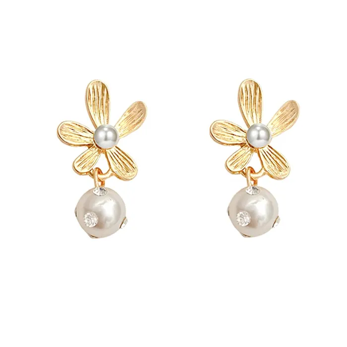 Yellow Chimes Earrings Yellow Chimes Earrings For Women Gold Tone Flower Designed Stud Pearl Hanging Drop Earrings For Women and Girls Yellow Chimes Earrings Yellow Chimes Earrings For Women Gold Tone Flower Designed Stud Pearl Hanging Drop Earrings For Women and Girls