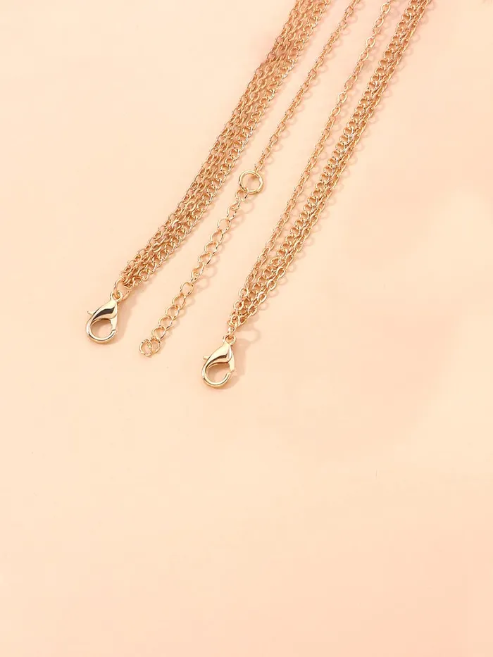 Yellow Chimes Earrings Yellow Chimes Head Chain for Women and Girls Gold Toned Multilayer Head jewellery for women Birthday Gift for girls and women Anniversary Gift for Wife