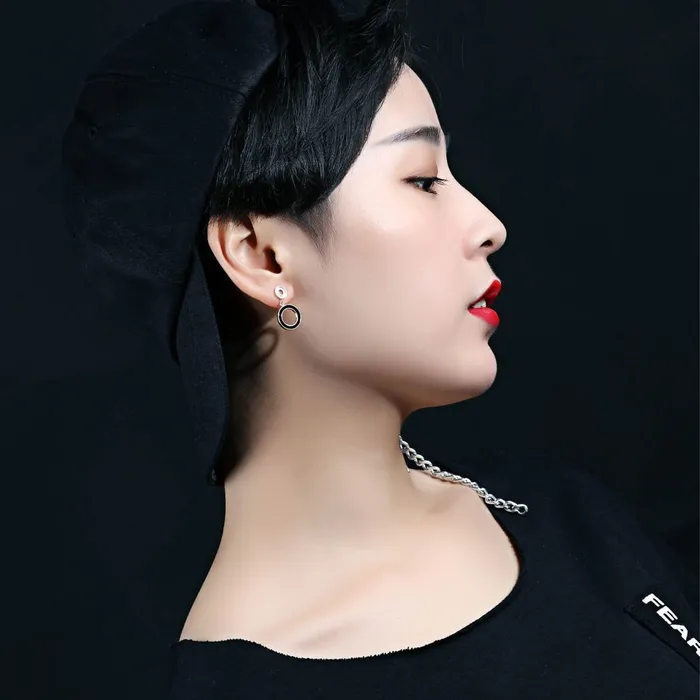 Yellow Chimes Earrings Yellow Chimes Western Style Stainless Steel Never Fading Designer Earrings for Women Girls Rose Gold
