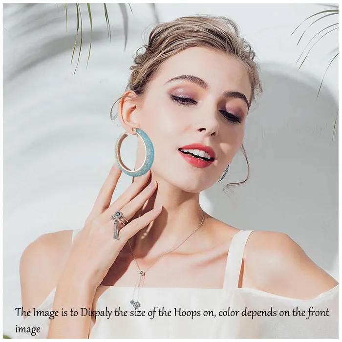 Yellow Chimes Exclusive CrystalFilled Stylish Fashion Hoops Earrings for Women and Girls Yellow Yellow Chimes Earrings