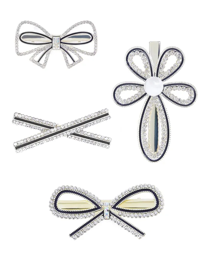 Yellow Chimes Hair Clips for Women 4 Pcs Hairclips for Girls Crystal Studded Bobby Pins Hair Clips Barratte Clips for Women and Girls Hair Accessories Yellow Chimes Necklaces Yellow Chimes Hair Clips for Women 4 Pcs Hairclips for Girls Crystal Studded Bobby Pins Hair Clips Barratte Clips for Women and Girls Hair Accessories Yellow Chimes Necklaces