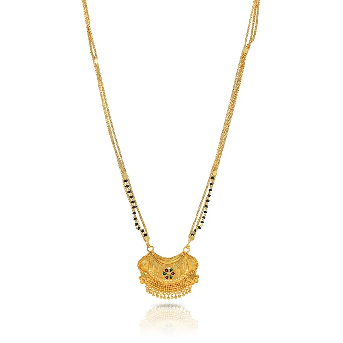 Yellow Chimes Necklaces Yellow Chimes Ethnic Traditional One Gram Gold Glorious Hand Meena Maharashtrian Style Long Chain Black Beads Mangal Sutra TaliTanmaniyaNallapusaluMangalsutra for Women Yellow Chimes Necklaces Yellow Chimes Ethnic Traditional One Gram Gold Glorious Hand Meena Maharashtrian Style Long Chain Black Beads Mangal Sutra TaliTanmaniyaNallapusaluMangalsutra for Women