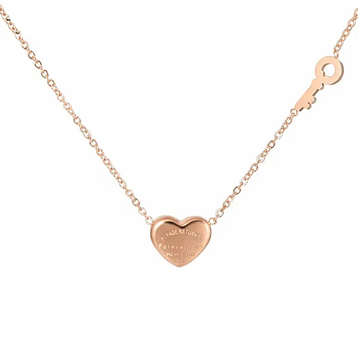 Yellow Chimes Necklaces Yellow Chimes Heart Pendant for Women Rose Gold Plated Heart Shaped Stainless Steel Chain Pendant Necklace for Women and Girls Yellow Chimes Necklaces Yellow Chimes Heart Pendant for Women Rose Gold Plated Heart Shaped Stainless Steel Chain Pendant Necklace for Women and Girls