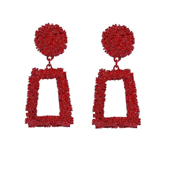 Yellow Chimes Necklaces Yellow Chimes High Trend Latest Geometric by Yellow Chimes Copper Dangler Earrings for Women Red YCFJER810SQRRD Yellow Chimes Necklaces Yellow Chimes High Trend Latest Geometric by Yellow Chimes Copper Dangler Earrings for Women Red YCFJER810SQRRD