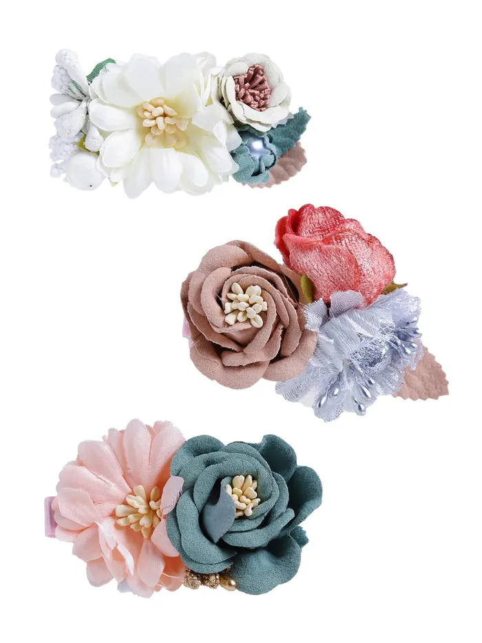 Yellow Chimes Rings Melbees by Yellow Chimes Hair Clips for Girls 3 PCS Hairclips for Kids Floral Hair Clips Set Beauty Imported Hair Clips Hair Accessories for Girls and Kids Women Yellow Chimes Rings Melbees by Yellow Chimes Hair Clips for Girls 3 PCS Hairclips for Kids Floral Hair Clips Set Beauty Imported Hair Clips Hair Accessories for Girls and Kids Women