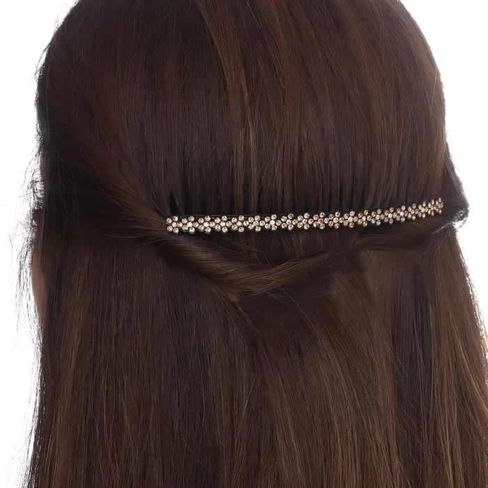 Yellow Chimes Rings Yellow Chimes Comb Pin for Women Hair Accessories for Women Western Comb Clips for Hair for Women Set of 4 Pcs Juda Pin Hair Pins for Women Side PinComb PinJuda pin Accessories for Women