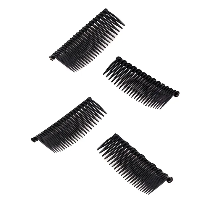 Yellow Chimes Rings Yellow Chimes Comb Pin for Women Hair Accessories for Women Western Comb Clips for Hair for Women Set of 4 Pcs Juda Pin Hair Pins for Women Side PinComb PinJuda pin Accessories for Women