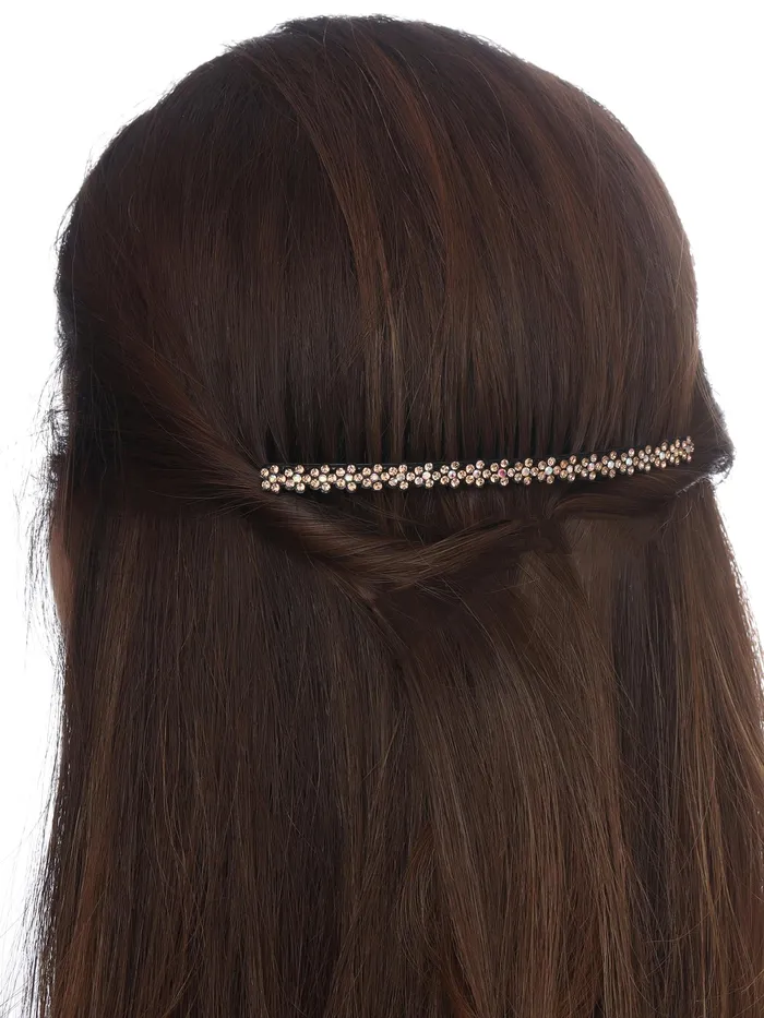 Yellow Chimes Rings Yellow Chimes Comb Pin for Women Hair Accessories for Women Western Comb Clips for Hair for Women Set of 4 Pcs Juda Pin Hair Pins for Women Side PinComb PinJuda pin Accessories for Women