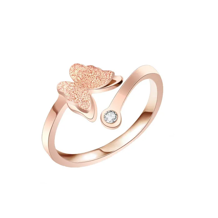 Yellow Chimes Rings Yellow Chimes Crystal Rings For Women Adjustable Ring Dual Butterfly Ring Crystal Ring Stainless Steel Rose Gold Plated Finger Ring for Girls Birthday Gift For Girls Anniversary Gift for Wife Yellow Chimes Rings Yellow Chimes Crystal Rings For Women Adjustable Ring Dual Butterfly Ring Crystal Ring Stainless Steel Rose Gold Plated Finger Ring for Girls Birthday Gift For Girls Anniversary Gift for Wife