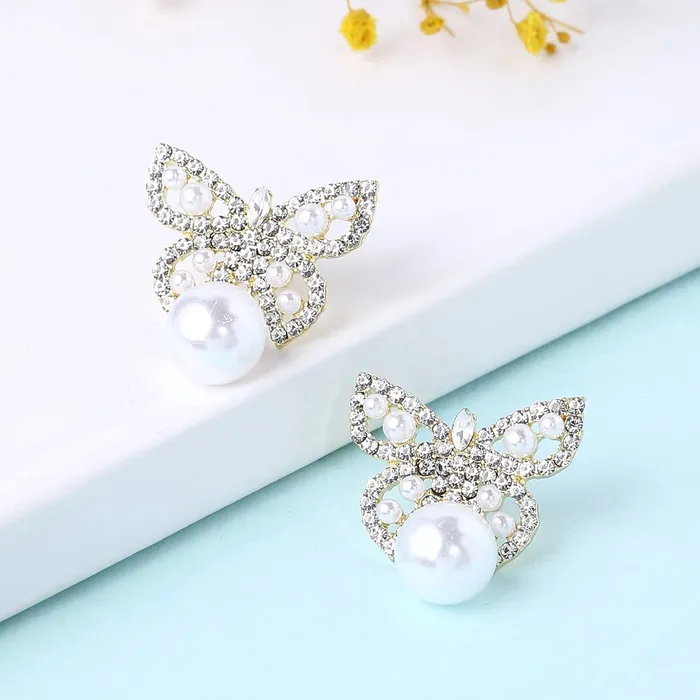 Yellow Chimes Rings Yellow Chimes Earrings for Women and Girls Golden Crystal Drop Earrings for Women Gold Plated Butterfly Shaped Drop Earrings Birthday Gift for girls and women Anniversary Gift for Wife