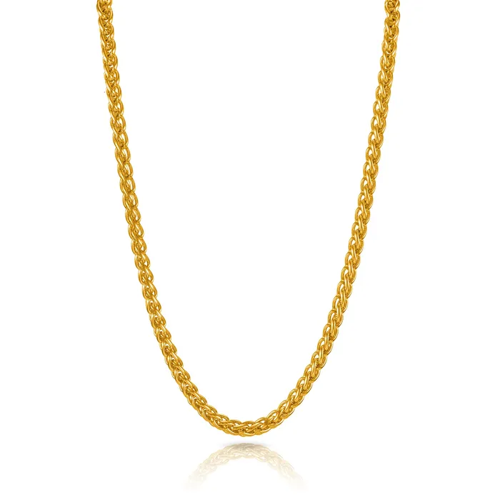 Yellow Chimes Rings Yellow Chimes GoldPlated Latest Fashion Thick Long Trending Design Interlinked Neck Chains For Men and Boys Yellow Chimes Rings Yellow Chimes GoldPlated Latest Fashion Thick Long Trending Design Interlinked Neck Chains For Men and Boys