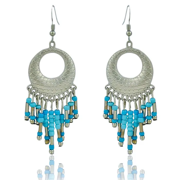 Yellow Chimes Rings Yellow Chimes Modern Fusion Fancy Party Ware Silver Plated Beads Alloy Dangle Earring for Women And Girls Yellow Chimes Rings Yellow Chimes Modern Fusion Fancy Party Ware Silver Plated Beads Alloy Dangle Earring for Women And Girls