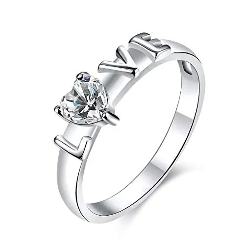 Yellow Chimes Rings Yellow Chimes Rings for Women Lovers Heart Silver plated Crystal Stoned Ring for Women GirlsSize US 6 Yellow Chimes Rings Yellow Chimes Rings for Women Lovers Heart Silver plated Crystal Stoned Ring for Women GirlsSize US 6