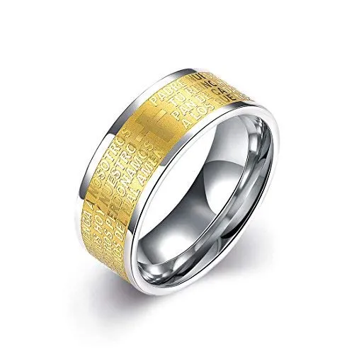 Yellow Chimes Rings Yellow Chimes Smart Band Stainless Steel Rings for Men and Boys
