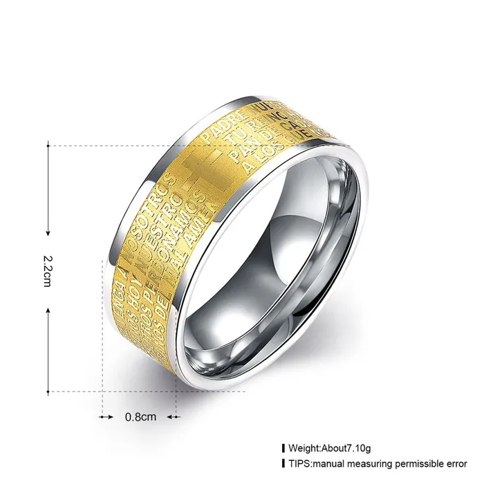 Yellow Chimes Rings Yellow Chimes Smart Band Stainless Steel Rings for Men and Boys