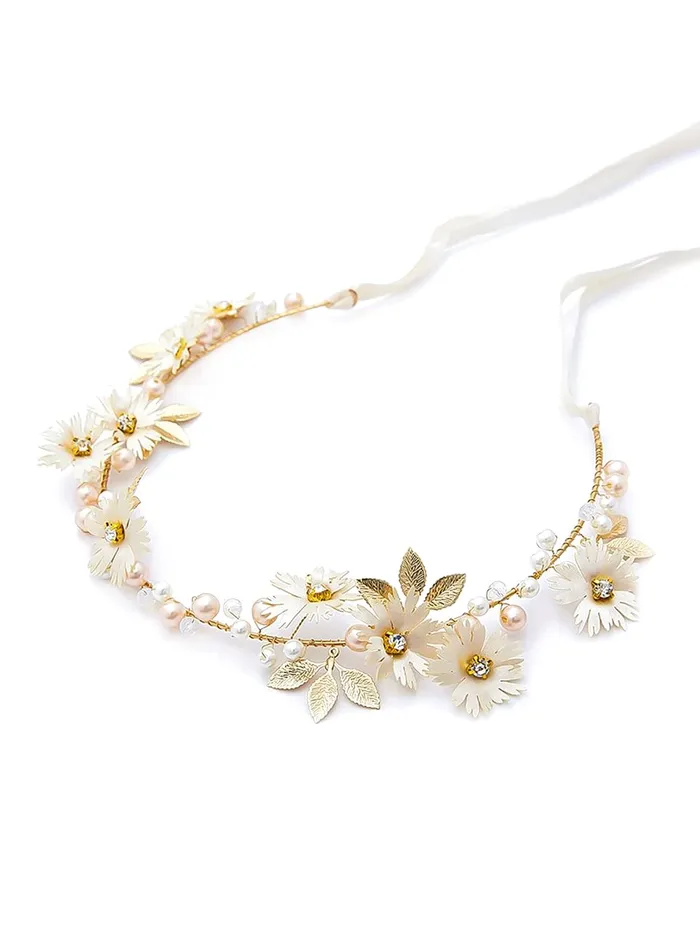Yellow Chimes Rings Yellow Chimes Womens NonPrecious Metal Floral Crown Hair Vine Golden Bridal Tiaras Hair Accessories Yellow Chimes Rings Yellow Chimes Womens NonPrecious Metal Floral Crown Hair Vine Golden Bridal Tiaras Hair Accessories