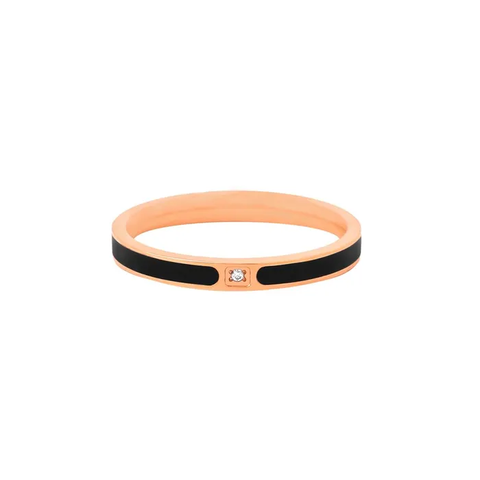 Yellow Chimes Yellow Chimes Rings for Women and Girls Fashion Black Band Ring Stainless Steel Rose Gold Plated Finger Ring for Women Birthday Gift For Girls Women Anniversary Gift for Wife Earrings Yellow Chimes Yellow Chimes Rings for Women and Girls Fashion Black Band Ring Stainless Steel Rose Gold Plated Finger Ring for Women Birthday Gift For Girls Women Anniversary Gift for Wife Earrings
